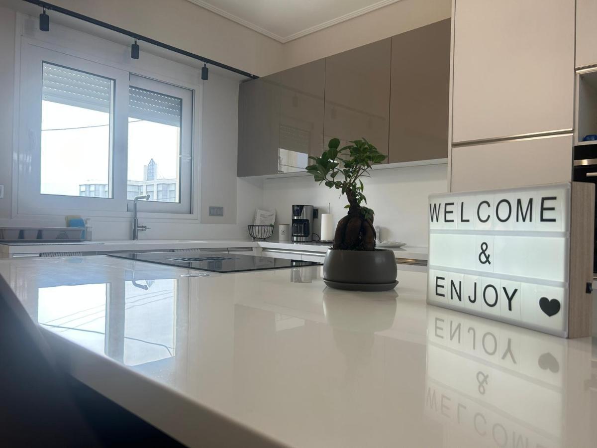 New Minimal Apartment,10' From Athens Airport Spáta 外观 照片