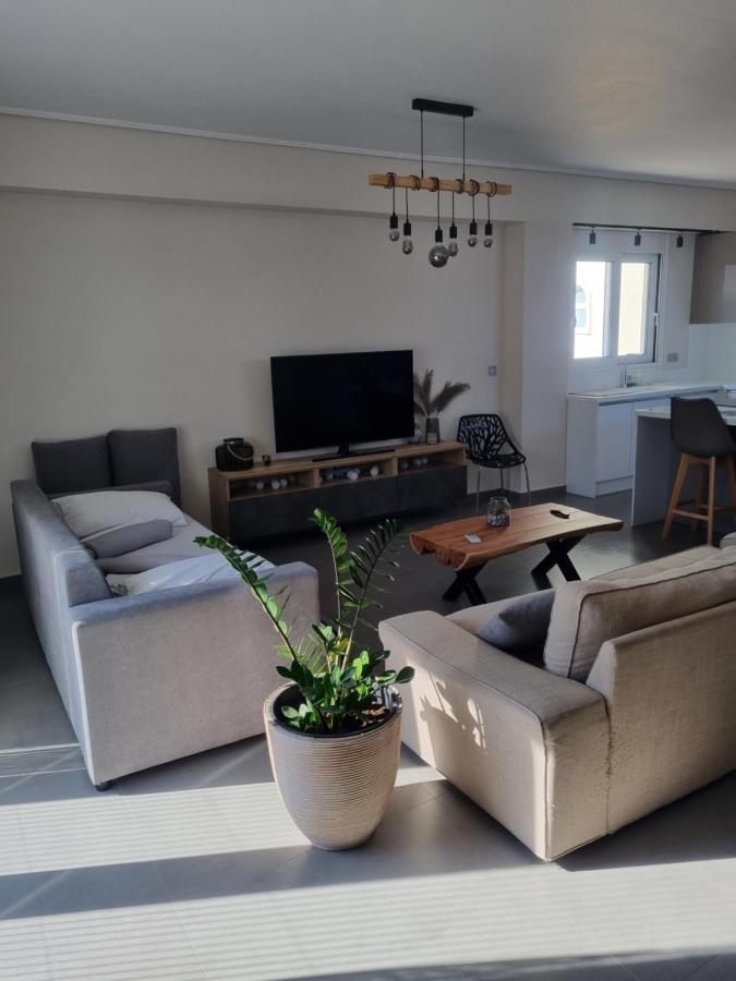 New Minimal Apartment,10' From Athens Airport Spáta 外观 照片