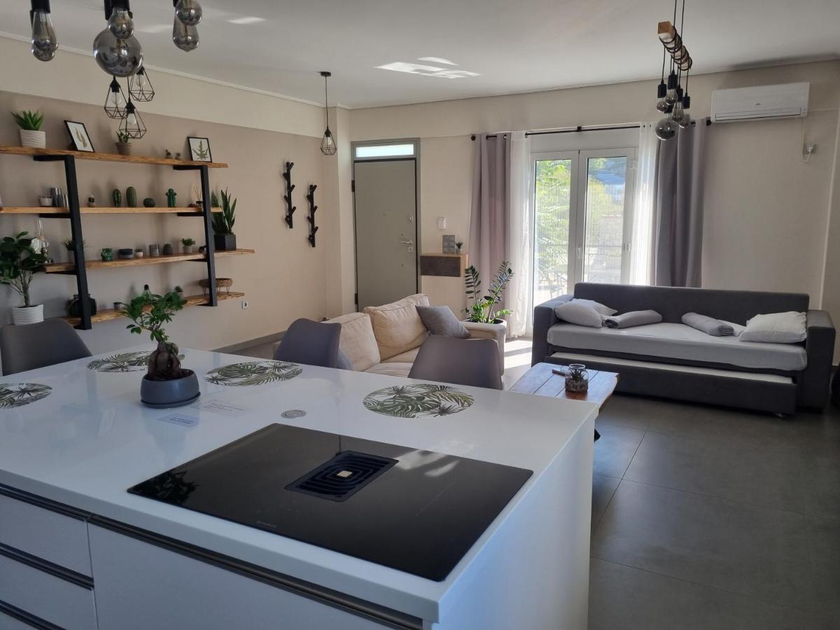 New Minimal Apartment,10' From Athens Airport Spáta 外观 照片
