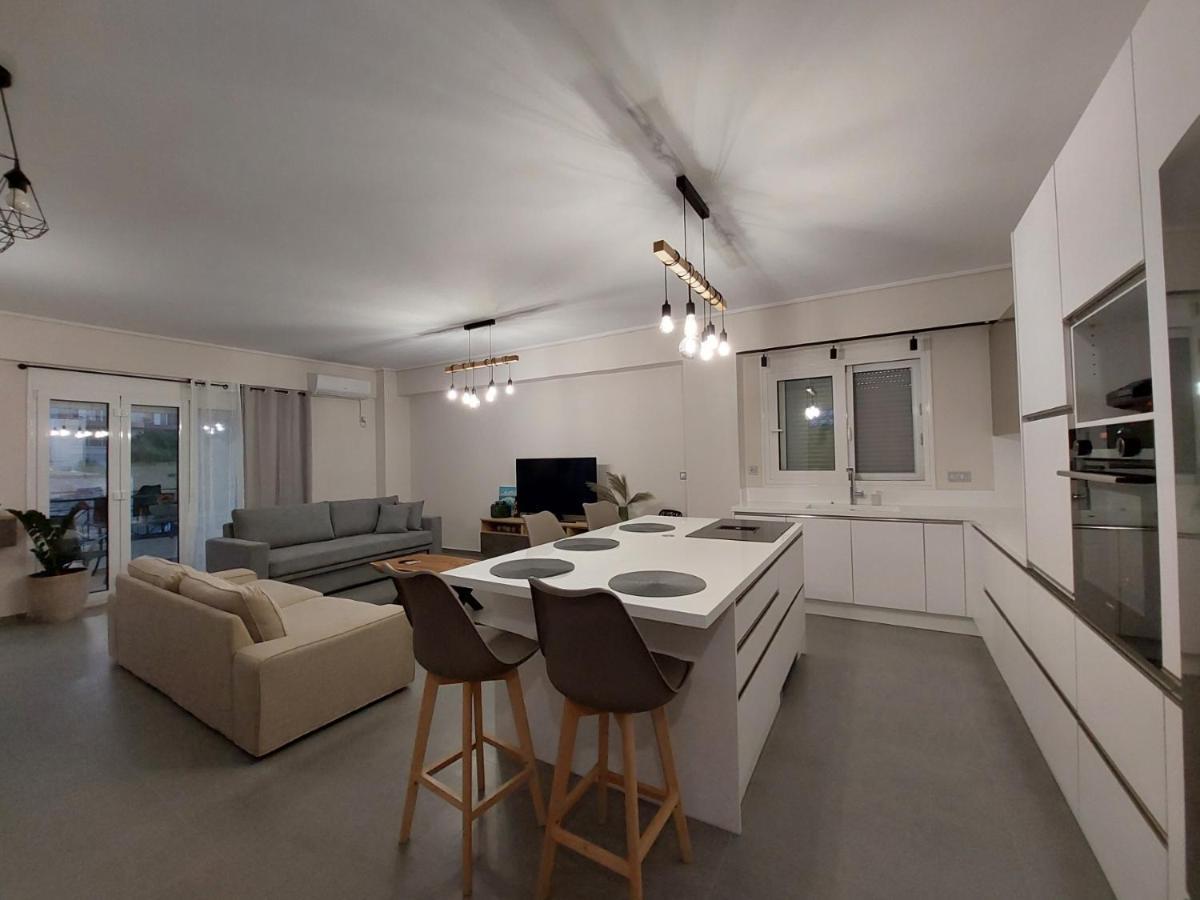 New Minimal Apartment,10' From Athens Airport Spáta 外观 照片